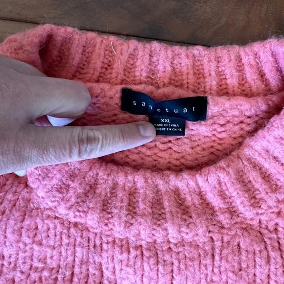 Sanctuary Telluride Crewneck Knit Sweater size XXL - Picture 3 of 3